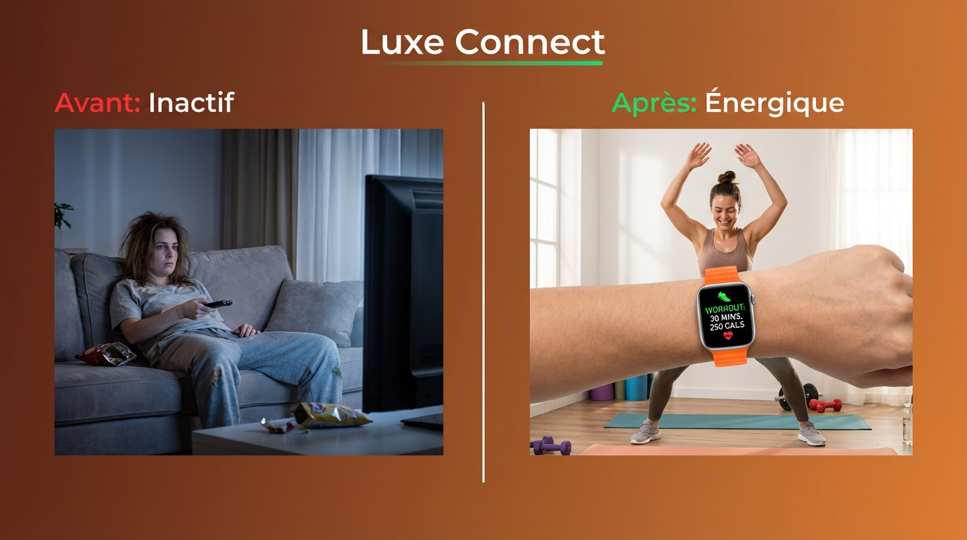 ✨ Luxe Connect™ – Montre Intelligente Série 10 + Écouteurs Sans Fil ✨
🔥 Le duo high-tech le plus vendu en Côte d’Ivoire 🇨🇮