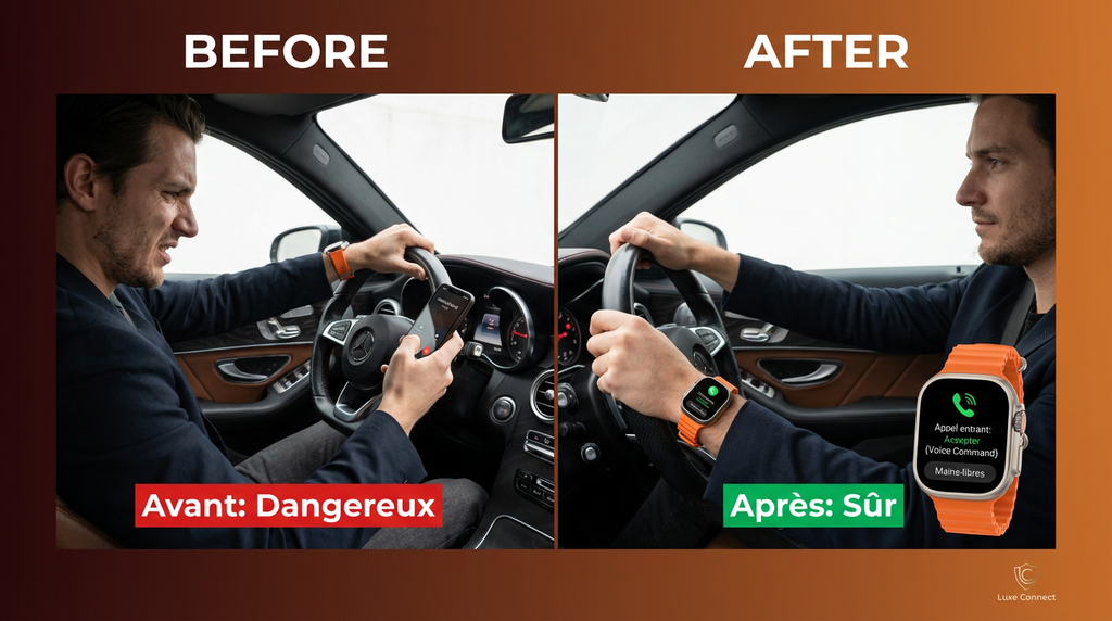 ✨ Luxe Connect™ – Montre Intelligente Série 10 + Écouteurs Sans Fil ✨
🔥 Le duo high-tech le plus vendu en Côte d’Ivoire 🇨🇮